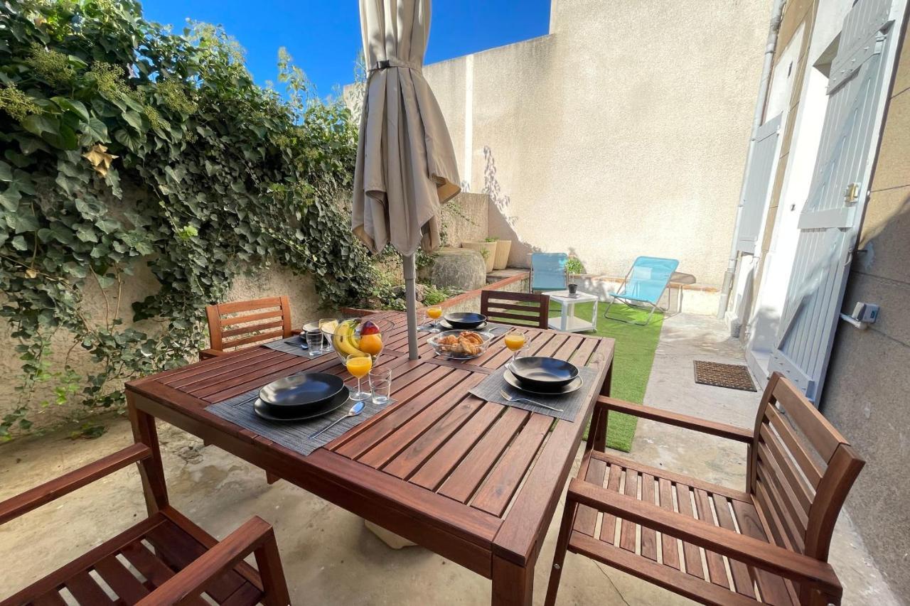 Le Grand Bleu Terrasseclimwifinetflix Proche Gare-Centre Apartment Marseille Bagian luar foto