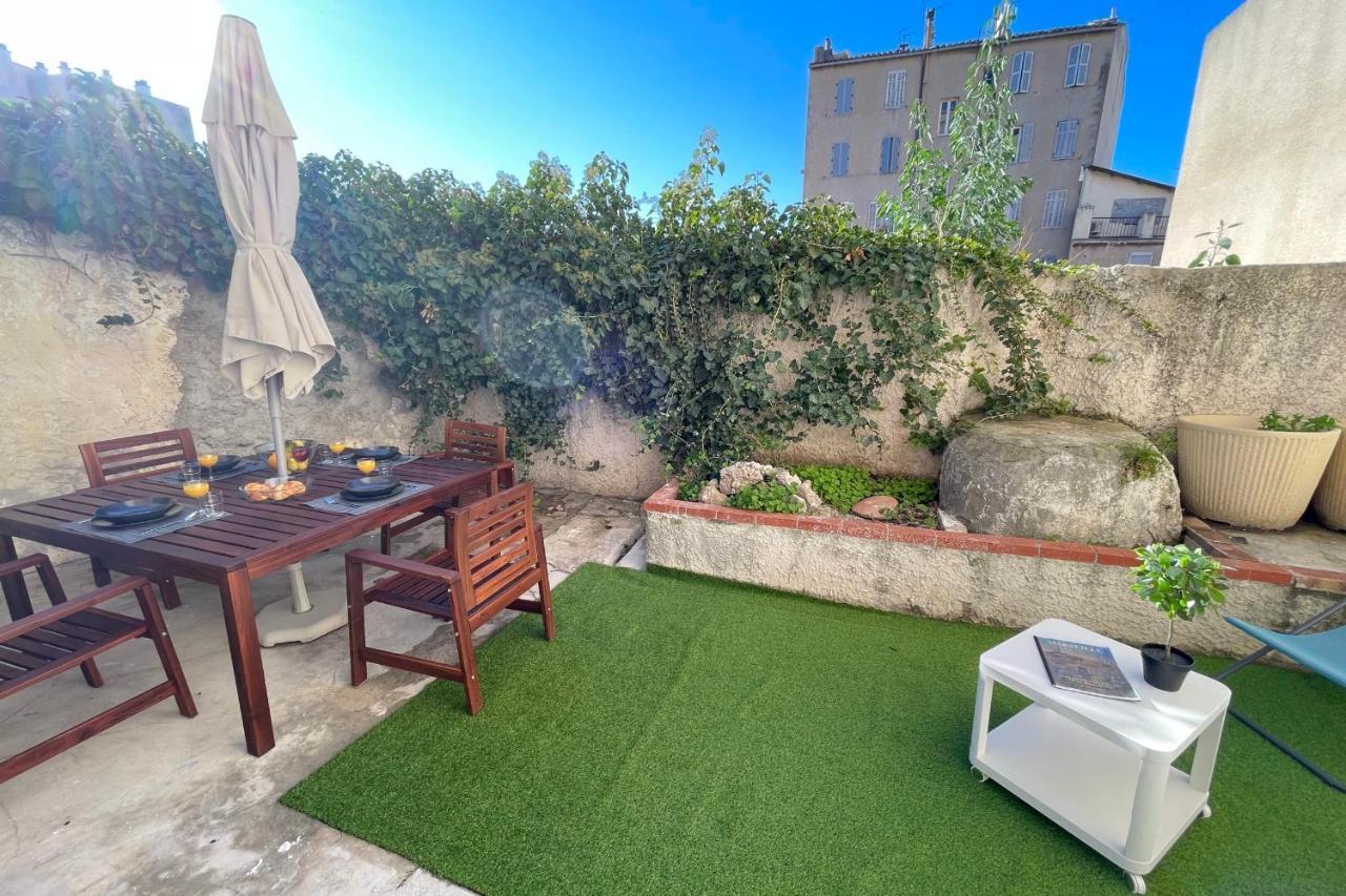 Le Grand Bleu Terrasseclimwifinetflix Proche Gare-Centre Apartment Marseille Bagian luar foto