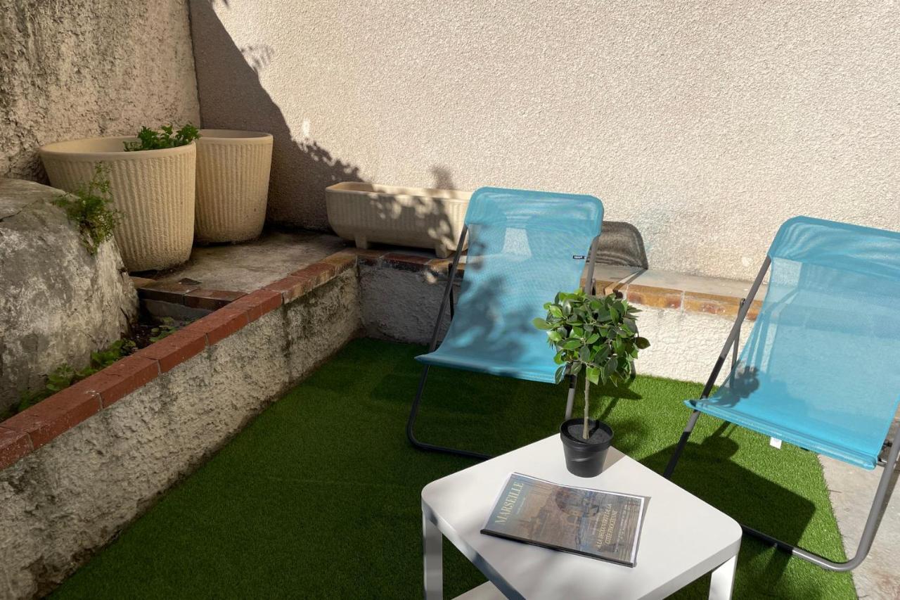 Le Grand Bleu Terrasseclimwifinetflix Proche Gare-Centre Apartment Marseille Bagian luar foto