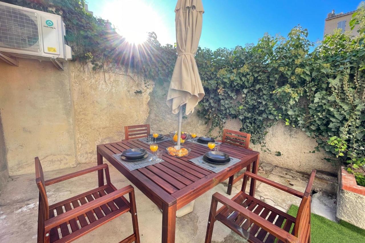 Le Grand Bleu Terrasseclimwifinetflix Proche Gare-Centre Apartment Marseille Bagian luar foto