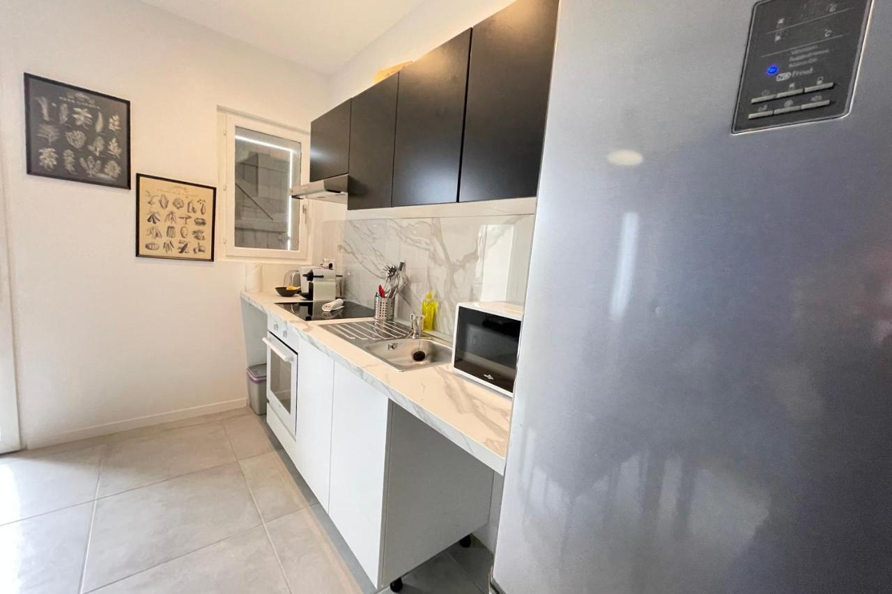 Le Grand Bleu Terrasseclimwifinetflix Proche Gare-Centre Apartment Marseille Bagian luar foto