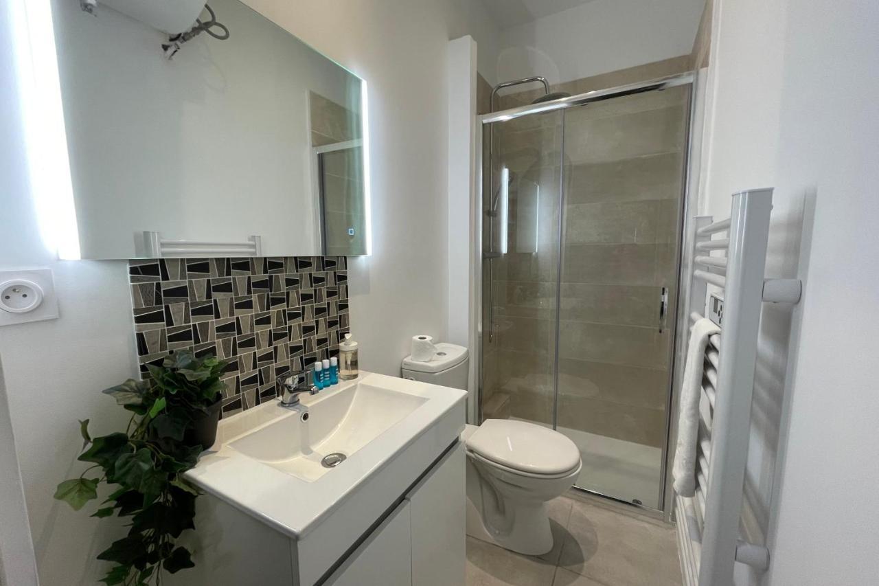 Le Grand Bleu Terrasseclimwifinetflix Proche Gare-Centre Apartment Marseille Bagian luar foto