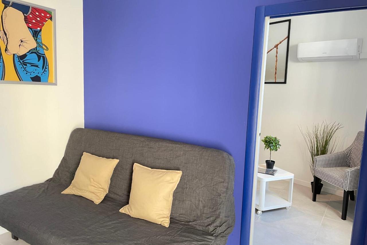 Le Grand Bleu Terrasseclimwifinetflix Proche Gare-Centre Apartment Marseille Bagian luar foto